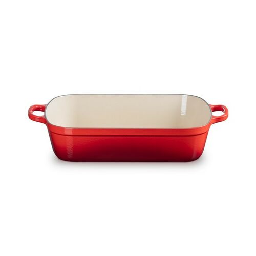 Braadslede in Geëmailleerd Gietijzer Kersenrood 37 cm / 6.6L