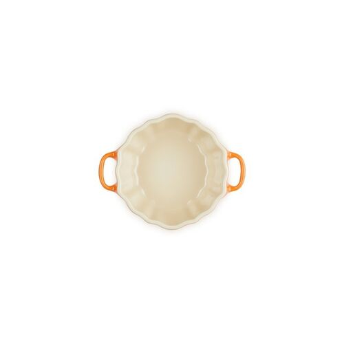 Le Creuset aardewerken mini-braadpan pompoen -  0.35 liter - oranjerood
