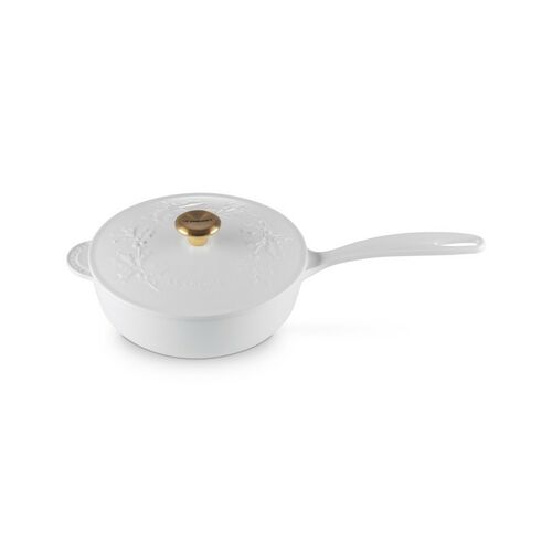 Le Creuset gietijzeren steelpan - Holly - kersenrood [CLONE]