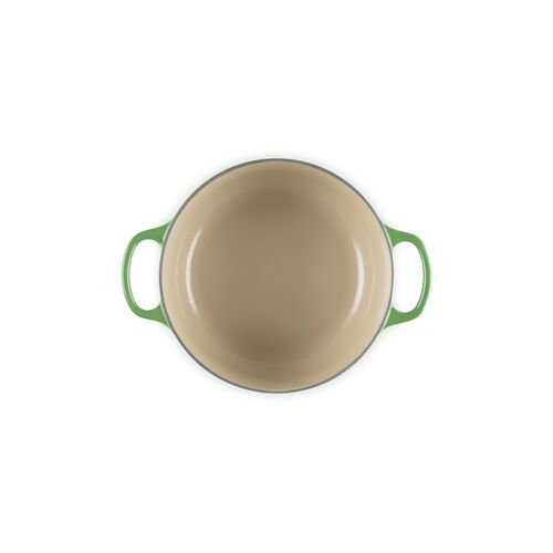 Cooking | Le Creuset gietijzeren ronde braadpan 20 cm / 2.4 liter - bamboo