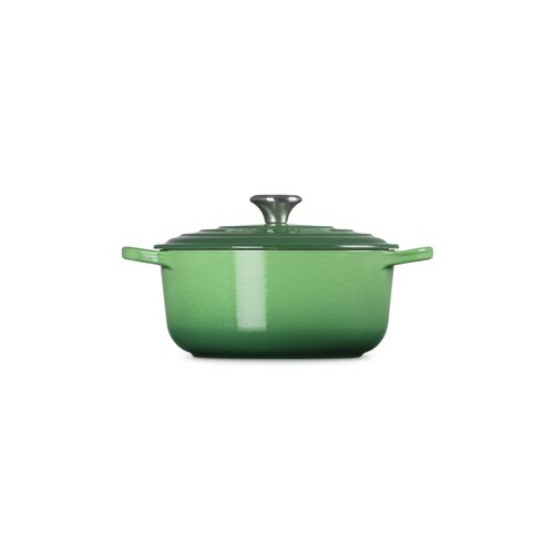 Cooking | Le Creuset gietijzeren ronde braadpan 20 cm / 2.4 liter - bamboo