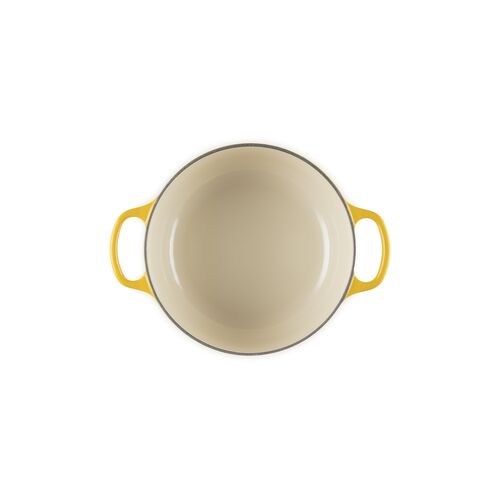 Le Creuset gietijzeren ronde braadpan 20 cm / 2.4 liter - mat zwart [CLONE]