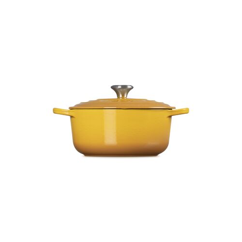 Le Creuset gietijzeren ronde braadpan 20 cm / 2.4 liter - mat zwart [CLONE]