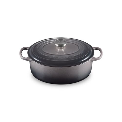 Le Creuset gietijzeren ovale braadpan 17 cm / 0.9 liter - kersenrood