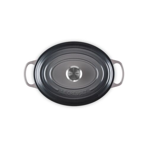 Le Creuset gietijzeren ovale braadpan 17 cm / 0.9 liter - kersenrood