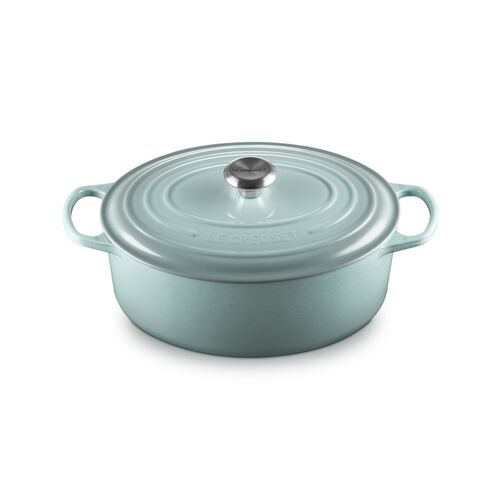 Le Creuset gietijzeren ovale braadpan 17 cm / 0.9 liter - kersenrood