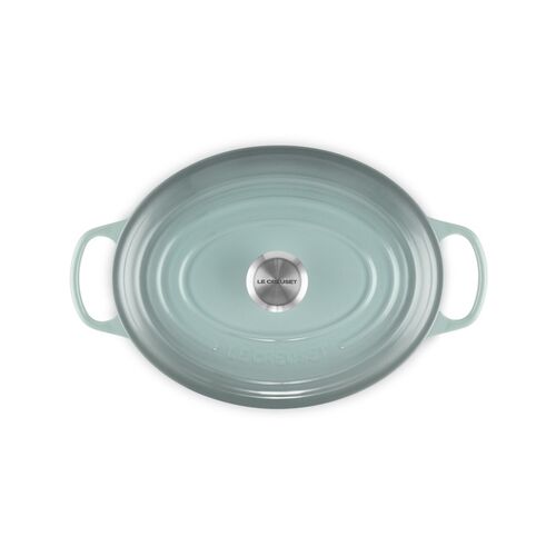 Le Creuset gietijzeren ovale braadpan 17 cm / 0.9 liter - kersenrood