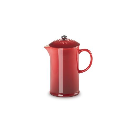 Le Creuset aardewerken cafetière - kersenrood