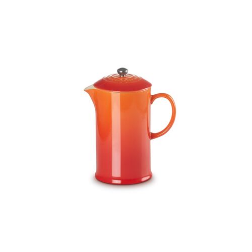 Le Creuset aardewerken cafetière - oranjerood