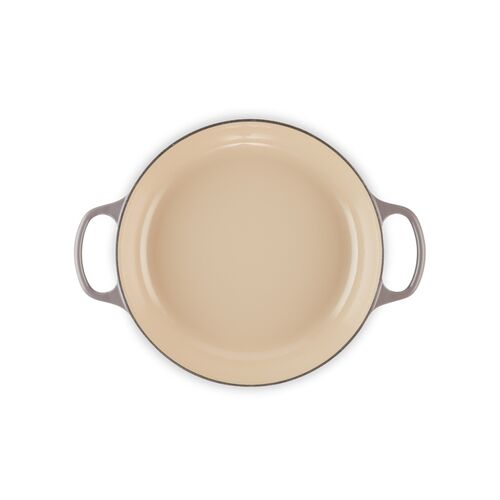 Le Creuset gietijzeren campagnard 26 cm / 2.2 liter - shell pink