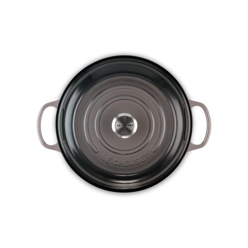 Le Creuset gietijzeren campagnard 26 cm / 2.2 liter - shell pink