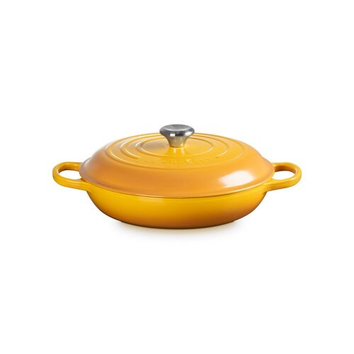 Le Creuset gietijzeren campagnard 30 cm / 3.5 liter - oranjerood [CLONE]