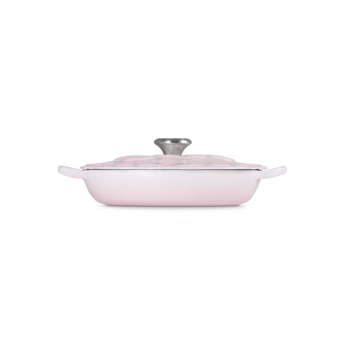 Le Creuset gietijzeren campagnard 26 cm / 2.2 liter bloesem - shell pink blo