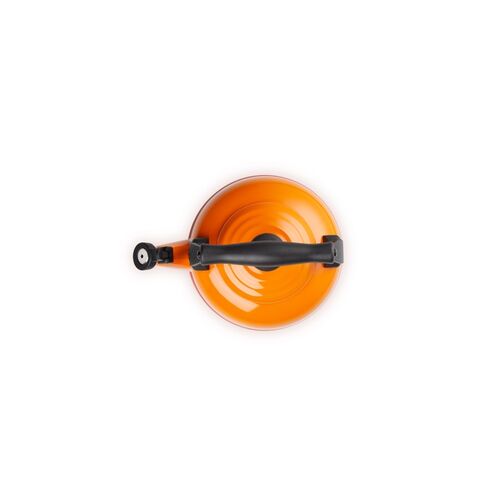 Le Creuset fluitketel Tradition - oranjerood