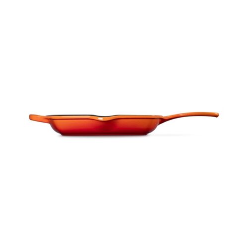 Le Creuset vierkante gietijzeren Grillit® - 26 cm - oranjerood