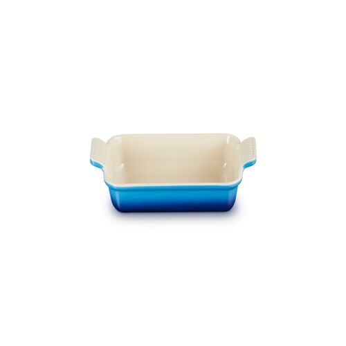 Le Creuset aardewerken rechthoekige ovenschaal - 19 cm / 1.1 liter - azure