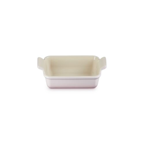 Le Creuset aardewerken rechthoekige ovenschaal - 19 cm / 1.1 liter - shell pink