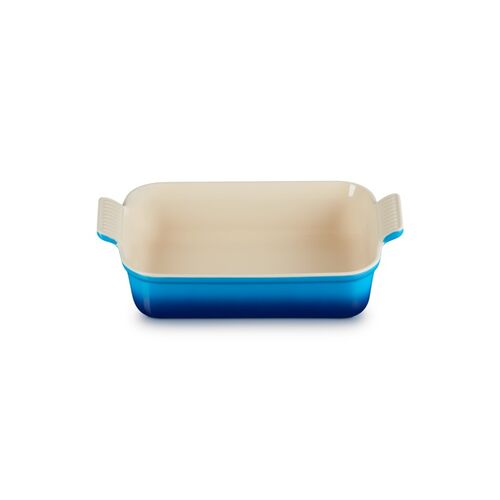 Le Creuset aardewerken rechthoekige ovenschaal - 26 cm / 2.3 liter - azure