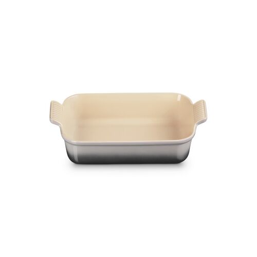 Le Creuset aardewerken rechthoekige ovenschaal - 19 cm / 1.1 liter - ebbenzwart