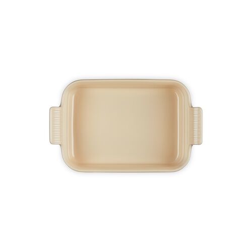 Le Creuset aardewerken rechthoekige ovenschaal - 19 cm / 1.1 liter - ebbenzwart