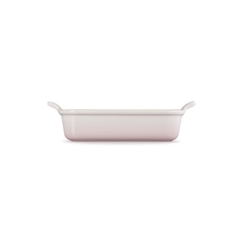 Le Creuset aardewerken rechthoekige ovenschaal - 26 cm / 2.3 liter - shell pink