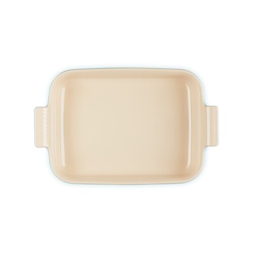 Le Creuset aardewerken rechthoekige ovenschaal - 32 cm / 4.0 liter - caribbean blue