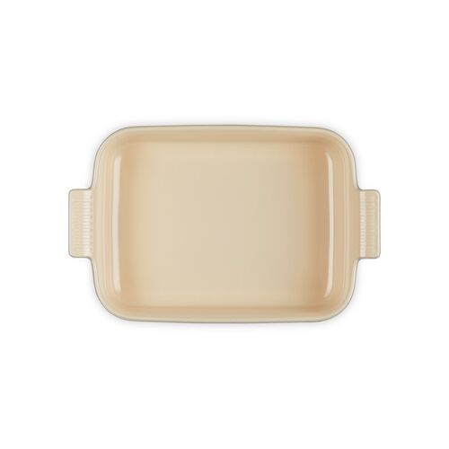 Le Creuset aardewerken rechthoekige ovenschaal - 19 cm / 1.1 liter - ebbenzwart