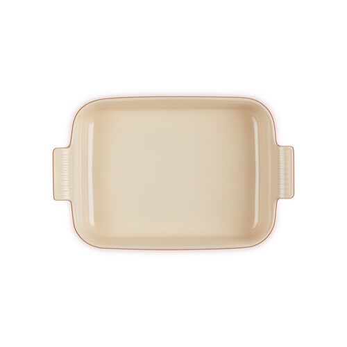 Le Creuset aardewerken rechthoekige ovenschaal - 32 cm / 4.0 liter - kersenrood