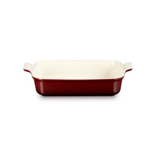 Le Creuset aardewerken rechthoekige ovenschaal - 32 cm / 3.8 liter - rhône