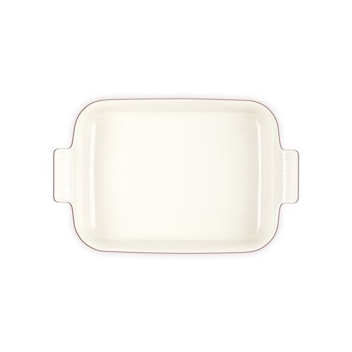 Le Creuset aardewerken rechthoekige ovenschaal - 32 cm / 3.8 liter - rhône