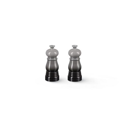 Le Creuset peper- en zoutmolen set - 11 cm - ebbenzwart