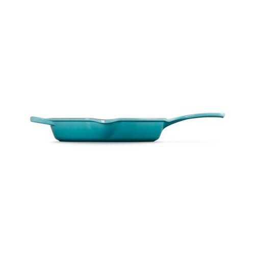 Le Creuset gietijzeren hoge skillet - 26 cm / 2 liter - caribbean blue