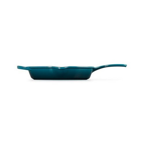 Le Creuset gietijzeren hoge skillet - 26 cm / 2 liter - deep teal