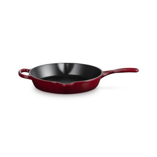 Le Creuset gietijzeren hoge skillet - 26 cm / 2 liter - kersenrood