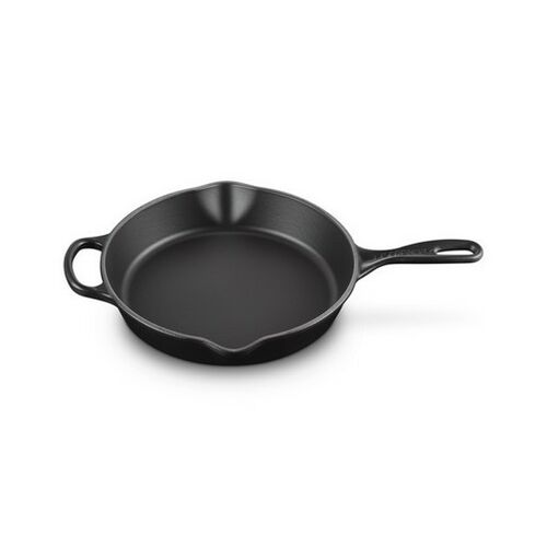 Le Creuset gietijzeren hoge skillet - 26 cm / 2 liter - mat zwart