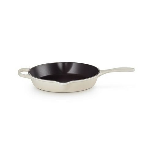 Le Creuset gietijzeren hoge skillet - 26 cm / 2 liter - meringue