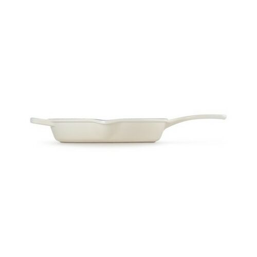 Le Creuset gietijzeren hoge skillet - 26 cm / 2 liter - meringue