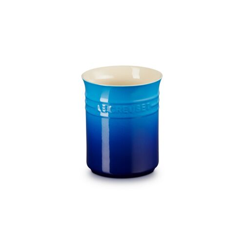 Le Creuset aardewerken spatelpot - azure