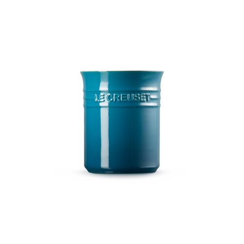 Le Creuset aardewerken spatelpot - deep teal