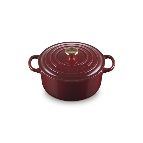 Le Creuset gietijzeren ronde braadpan 22 cm / 3.3 liter - rhône