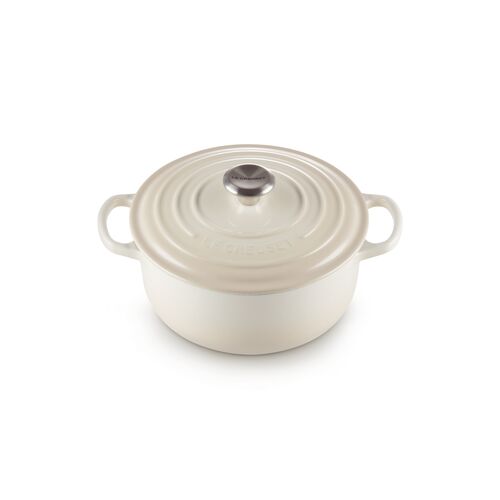 Le Creuset gietijzeren ronde braadpan 22 cm / 3.3 liter - oranjerood [CLONE]