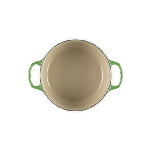 Le Creuset gietijzeren ronde braadpan 24 cm / 4.2 liter - bamboo