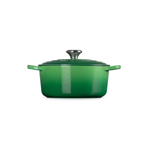 Le Creuset gietijzeren ronde braadpan 24 cm / 4.2 liter - bamboo