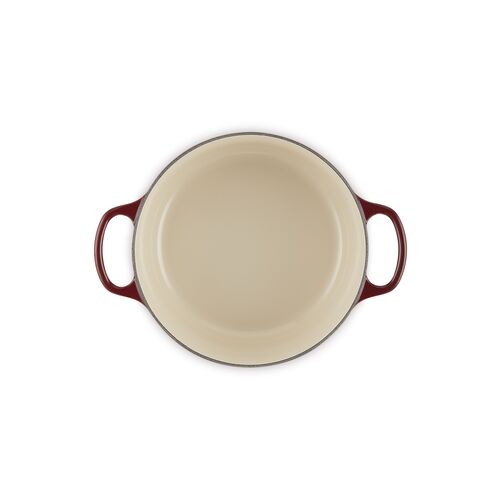 Le Creuset gietijzeren ronde braadpan 24 cm / 4.2 liter - rhône