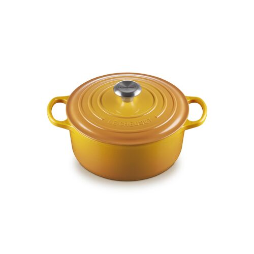 Le Creuset gietijzeren ronde braadpan 24 cm / 4.2 liter - nectar