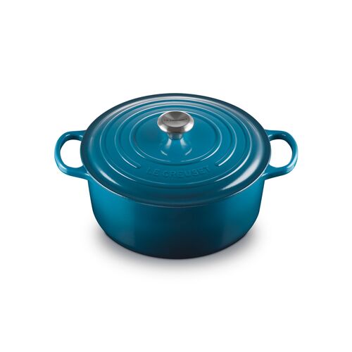 Le Creuset gietijzeren ronde braadpan 18 cm / 1.8 liter - kersenrood