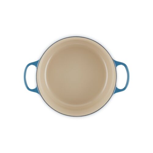 Le Creuset gietijzeren ronde braadpan 18 cm / 1.8 liter - kersenrood