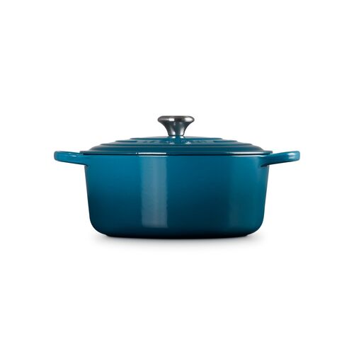 Le Creuset gietijzeren ronde braadpan 18 cm / 1.8 liter - kersenrood
