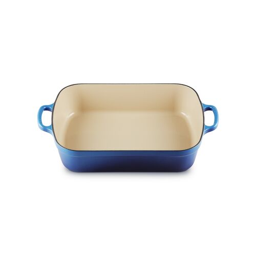 Le Creuset gietijzeren braadslede 33 cm / 4.9 liter - bamboo