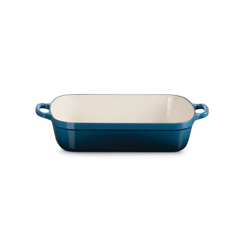 Le Creuset gietijzeren braadslede 33 cm / 4.9 liter - oranjerood [CLONE]